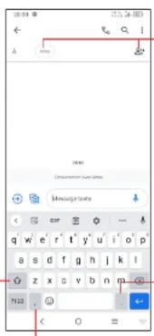 TCL 30 SE - - Clavier Android - 1