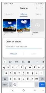TCL 30 SE - Gestion d'un album - 1