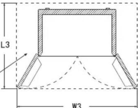 TCL RP505SXE1 - Dieser Kühlschrank kann nicht als Einbaugerät verwendet werden. - 3