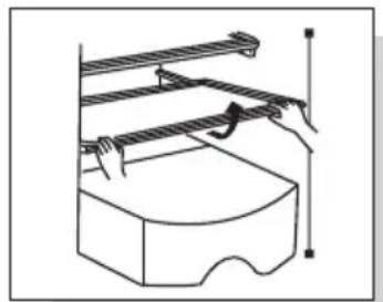 TCL RP505SXE1 - Disassembly and assembly method of accessory - 1