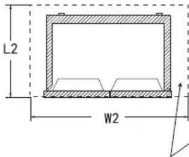 TCL RP505SXE1 - Dieser Kühlschrank kann nicht als Einbaugerät verwendet werden. - 2