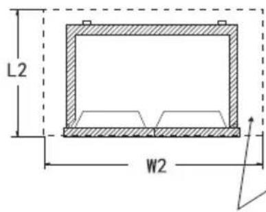 TCL RP505SXE1 - Ce réfrigérateur ne peut pas être utilisé comme apparéil encasirable. - 2