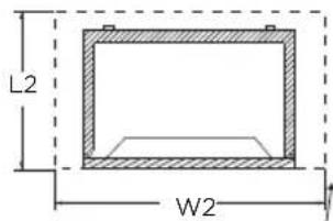 TCL RF092DWE0 - This refrigerating appliance is not intended to be used as a built-in appliance - 2