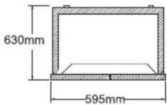 TCL RF318BSE0 - Questo frigorifero non può essere utilizzato come apparecchio da incasso. - 1