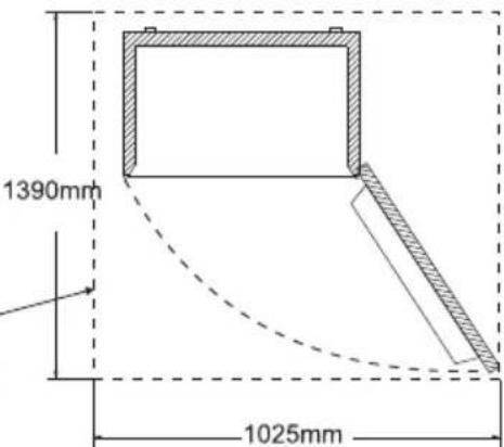 TCL RF318BSE0 - Questo frigorifero non può essere utilizzato come apparecchio da incasso. - 3