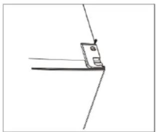 TCL RF334TIE0 - Porte inverse - 1