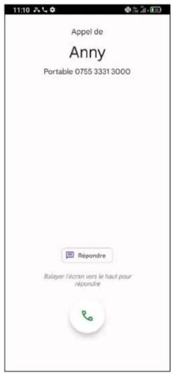 TCL 406 - Accepter ou rejeter un appel - 2