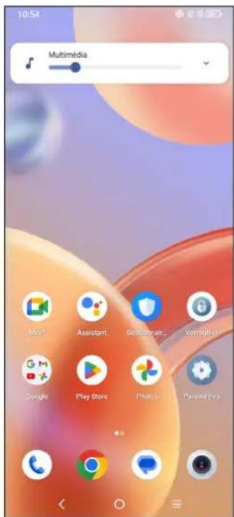 TCL 406 - Régler le volume - 1