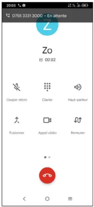 TCL 406 - Gérer plusieurs appels - 1