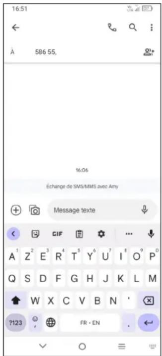 TCL 406 - Rédiger un nouveau message - 1