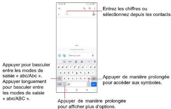 TCL 306 - - Clavier Android - 1