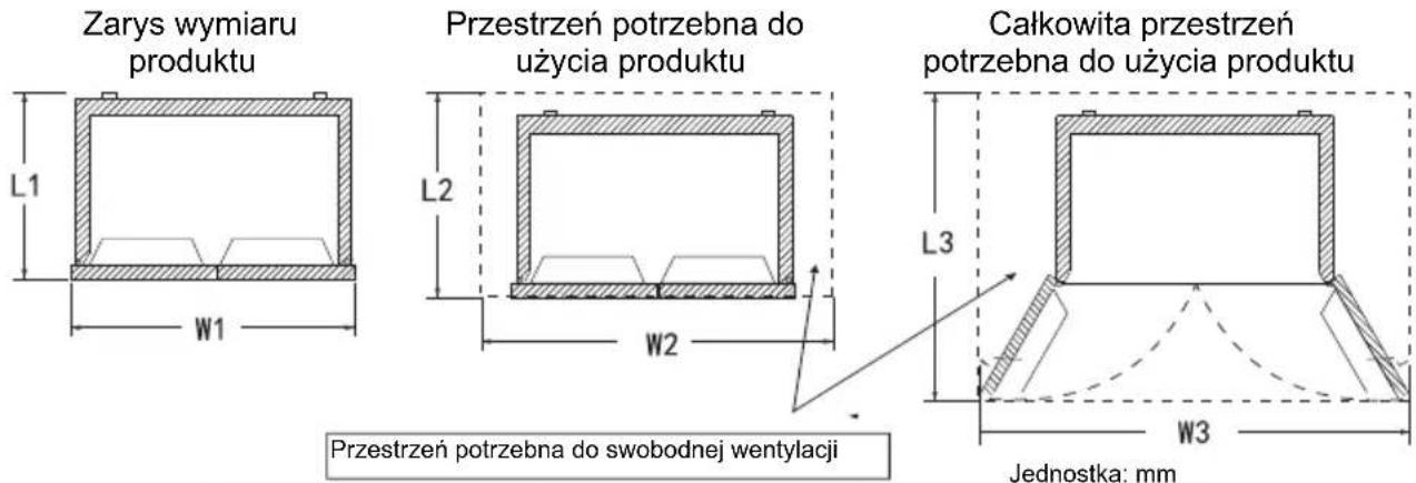 TCL RP631SSE1 - Ta lodówka nie może być używana jako urządzenie do zabudowy. - 1