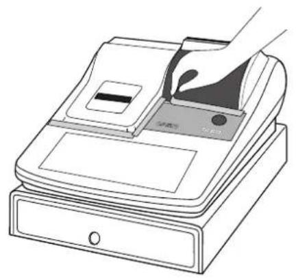 CASIO CE-310 - Retirez la caisse enregistreuse du carton d'emballage. - 2