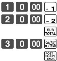 CASIO CE-310 - Opération Reçu - 1