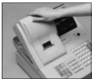 CASIO CE-310 - Remplacement du papier pour journal - 2