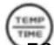 Tognana Iridea D2DFA05IRCH - Temperatur-/Zeit -Einstelltaste - 1