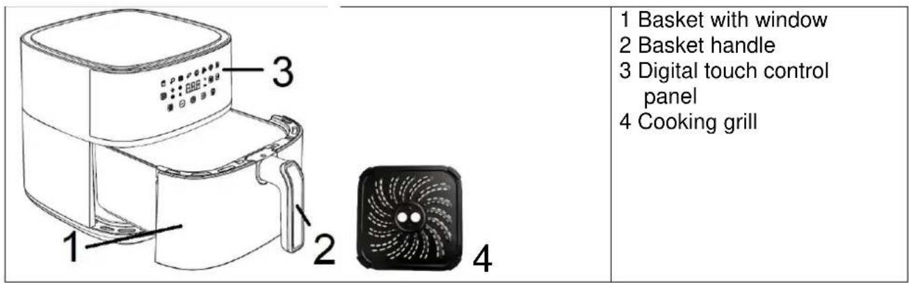Tognana Iridea D2DFA05IRCH - COMPONENTS - 1