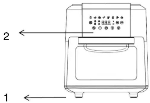 Tognana Iridea D2DFA07IRCH - COMPONENTS - 1