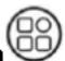 Tognana Iridea D2DFA07IRCH - Pre-set menu selection button - 1