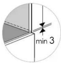 Fulgor Milano FUTMO 310 TEM - CUTOUT &amp; DIMENSIONS 60 cm - 3