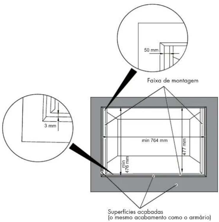 Fulgor Milano FUTMO 310 TEM - ESPAÇO E DIMENSÕES 30" - 1