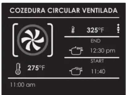 Fulgor Milano FUTMO 310 TEM - Para atrasar o início de um modo temporizado - 1