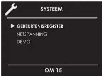 Fulgor Milano FUTSO 310 TEM - NL 9 - Systeeminstelling - 2