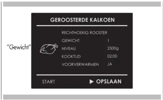 Fulgor Milano FUTSO 310 TEM - Een persoonlijk recept opslaan: - 3