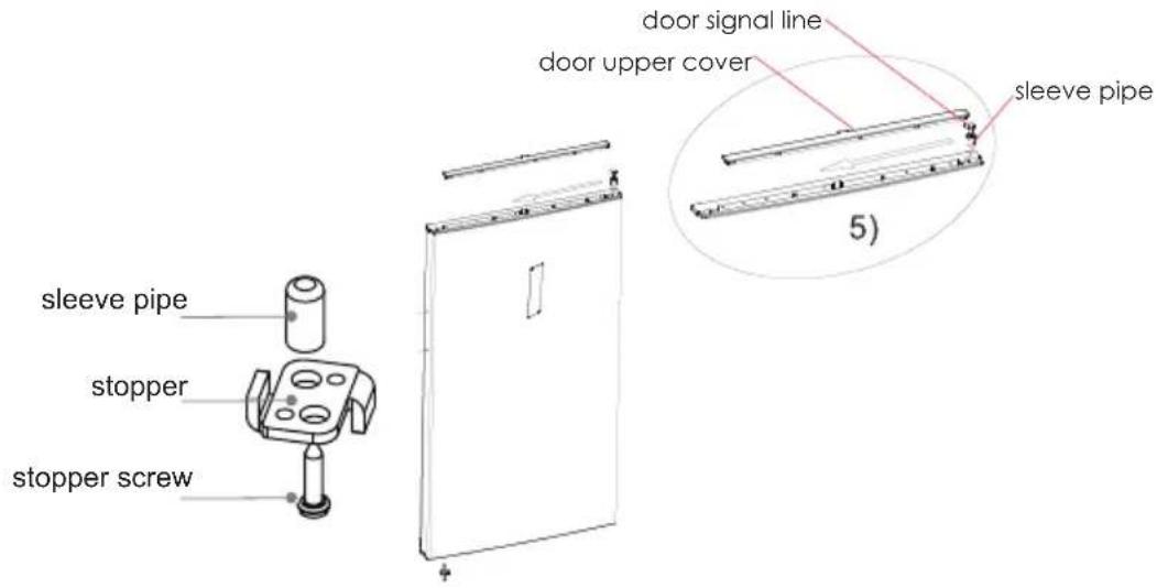 EDESA EZS-1732 NF EX - Door Right-Left Change (Optional) - 7