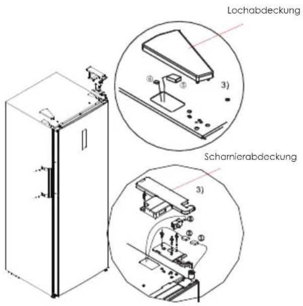 EDESA EZS-1732 NF EX - Türen Rechts-Links-Wechsel (Optional) - 5