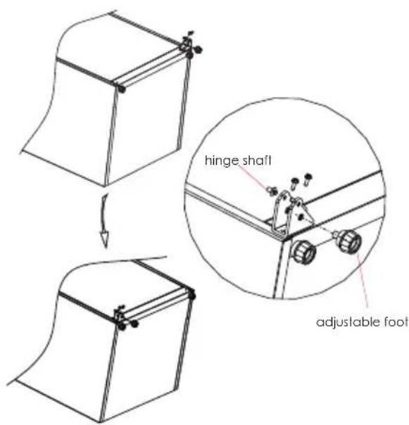 EDESA EZS-1732 NF EX - Door Right-Left Change (Optional) - 6