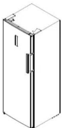 EDESA EZS-1732 NF EX - Door Right-Left Change (Optional) - 9