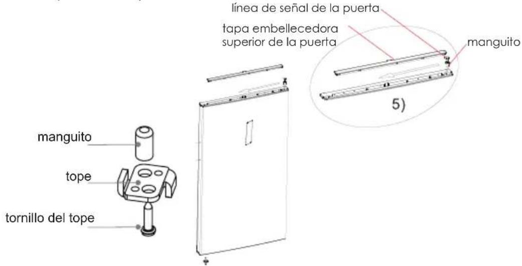 EDESA EZS-1732 NF EX - Instalación para apertura de derecha a izquierda (opcional) - 7
