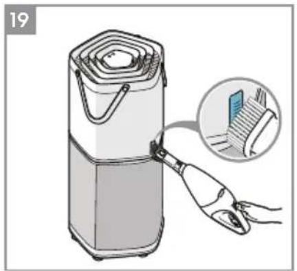 ELECTROLUX Pure 600 EPO60571DG - CZ POPIS VAŠÍ ČISTIČKY VZDUCHU PURE A9-40/PURE A9-60 - 18