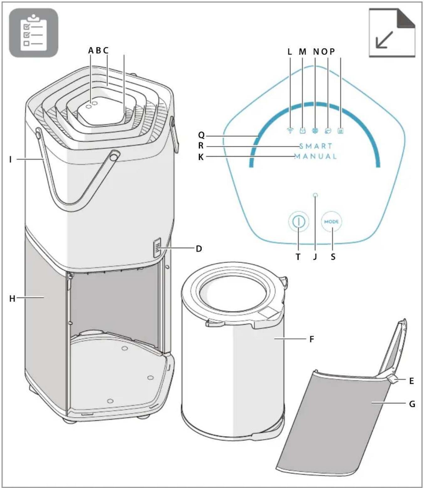 ELECTROLUX Pure 600 EPO60571DG - 1
