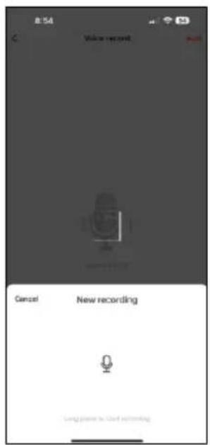Emos H6002 - Réglage du message sonore - 1