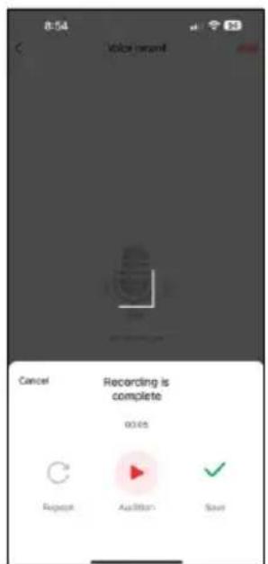 Emos H6002 - Réglage du message sonore - 2