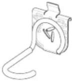Gladiator GAWP042PBY - INSTALLATION INSTRUCTION OF HOOKS, BINS AND BASKETS - 2