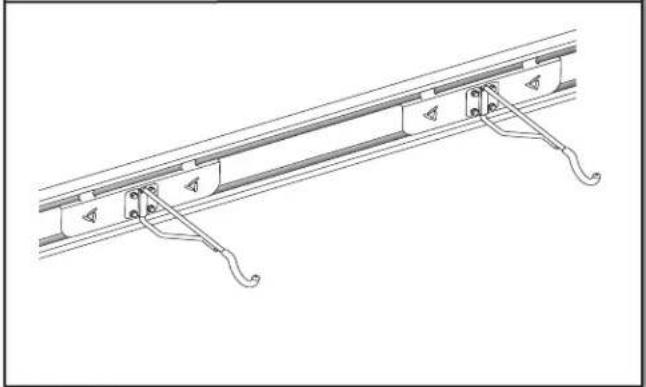 Gladiator GAWP042PBY - Instale el gancho para bicicleta horizontal - 1