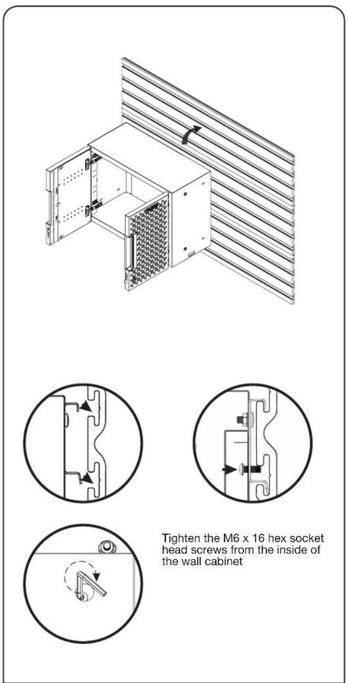 Gladiator GANF03WDMTS - INSTALL CABINET TO GLADIATOR® GEARWALL® PANEL - 2