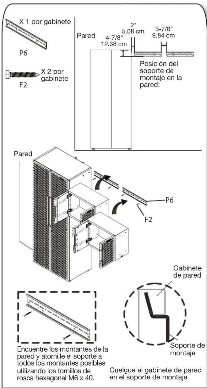 Gladiator GANF03WDMTS - Conecte los gabinetes de pared a los gabinetes contiguos - 1