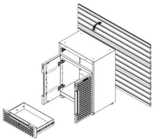 Gladiator GANF03WDMTS - Instale el gabinete bajo de 24" con 1 cajón y 2 puertas - 1