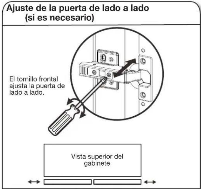 Gladiator GANF03WDMTS - Ajuste de la puerta (si es Neededo) - 2
