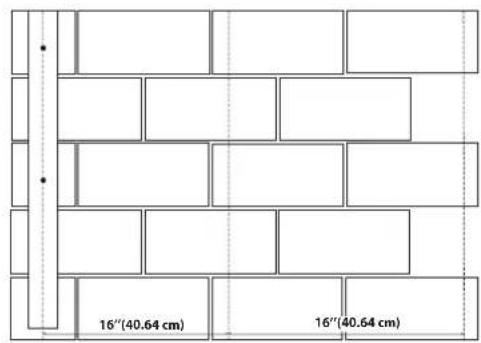 Gladiator GAWC042PZY - Measure Location of Remaining Studs - 1
