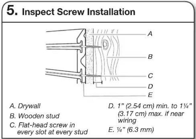 Gladiator GAWUXxWHRH - Mounting the Channels - 3
