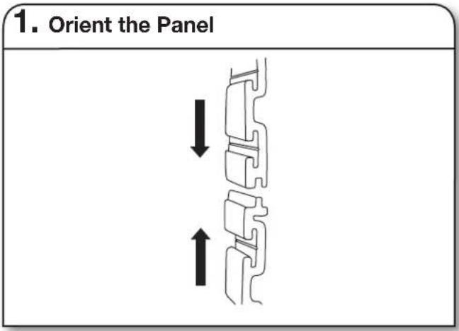 Gladiator GAWUXxWHRH - Mount the Panels - 1