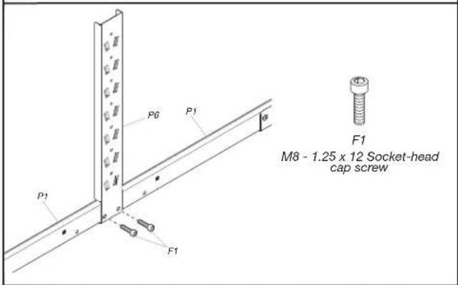 Gladiator GALS44M2KG - Attach the ceiling brackets - 6