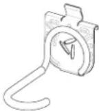 Gladiator GAWA4PBSJG - INSTALLATION INSTRUCTION OF HOOKS, BINS AND BASKETS - 2