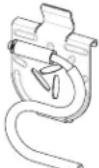 Gladiator GAWA4PBSJG - INSTALLATION INSTRUCTION OF HOOKS, BINS AND BASKETS - 3