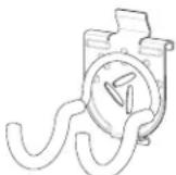Gladiator GAWA4PBSJG - INSTALLATION INSTRUCTION OF HOOKS, BINS AND BASKETS - 7